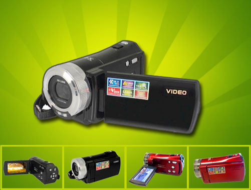 高清數(shù)碼攝像機(jī)(HDVC8)2.7寸屏,可旋轉(zhuǎn)屏幕